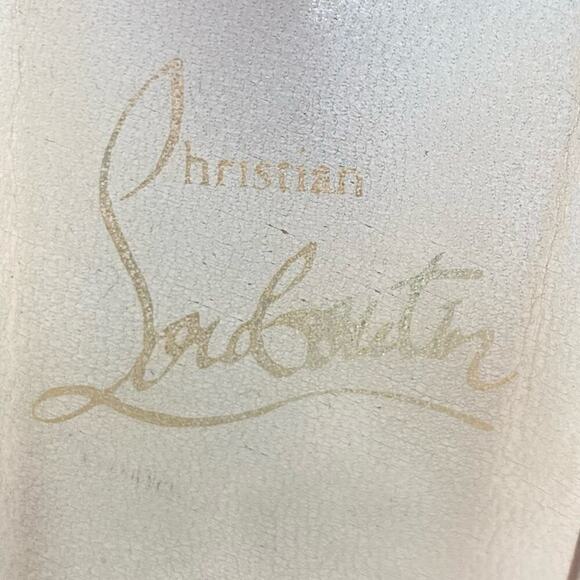 CHRISTIAN LOUBOUTIN Brown Suede Leather  Flats - Size 36/6 - Picture 12 of 15